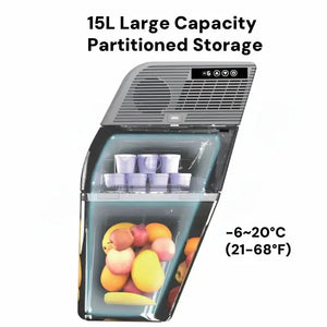 Rear Trunk On-Board Refrigerator for Tesla Model Y / New Model Y 14qt(13L)  harrybyd