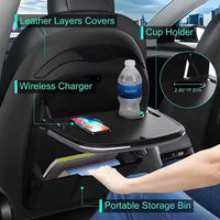 Seatback Foldable Table with Wireless Charging for Tesla Model Y / New Model Y / Model 3 (1 pc)