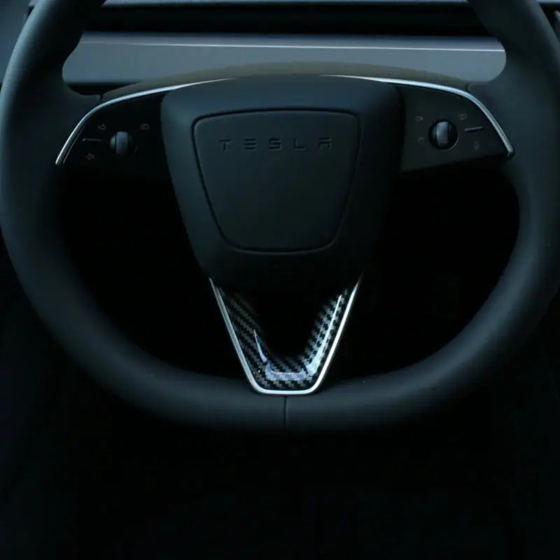Steering Wheel V-Cover for Tesla Model 3 Highland  harrybyd