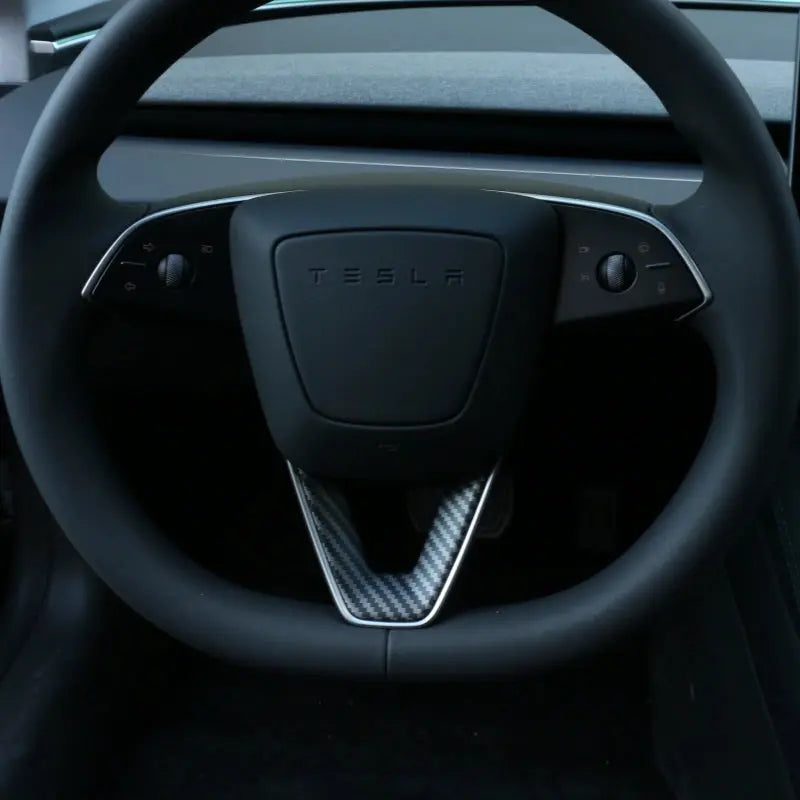 Steering Wheel V-Cover for Tesla Model 3 Highland  harrybyd