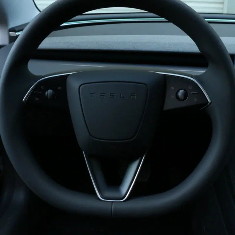 Steering Wheel V-Cover for Tesla Model 3 Highland  harrybyd
