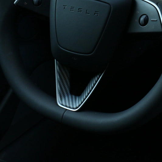 Steering Wheel V-Cover for Tesla Model 3 Highland