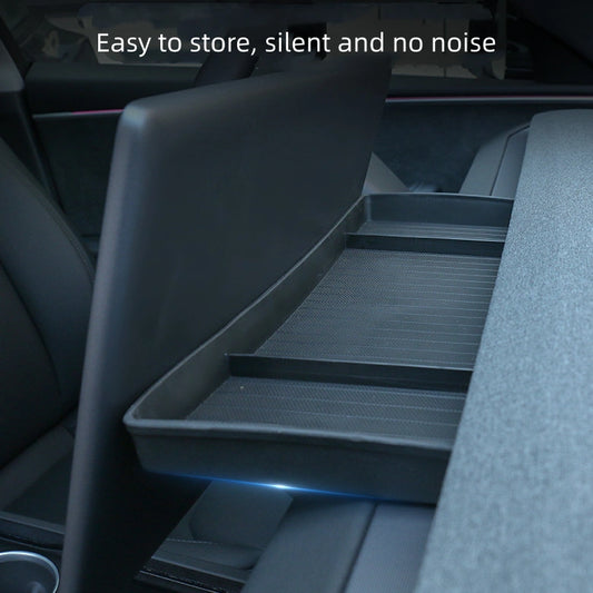 Storage Box Behind Navigation Screen for Tesla Model Y Juniper