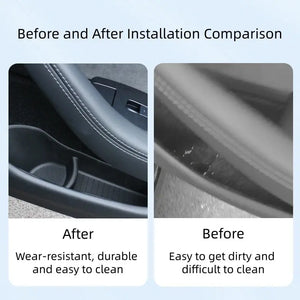 TPE Under Door Storage Box Organizer for Tesla Model 3 Highland  harrybyd