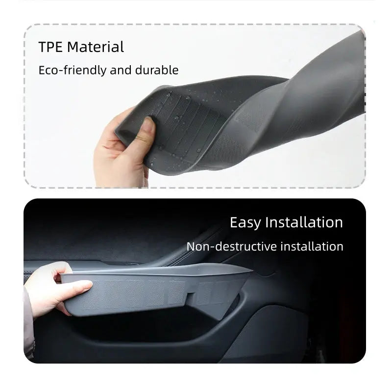 TPE Under Door Storage Box Organizer for Tesla Model 3 Highland  harrybyd