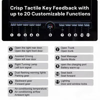 Toggle Physical Buttons for Tesla Model 3 Highland / Model Y / Model 3