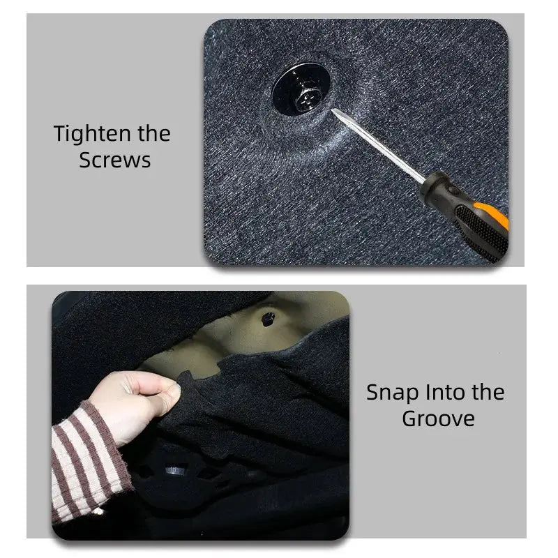 Trunk Sound Insulation Pad Cotton for Tesla Model 3 Highland  harrybyd