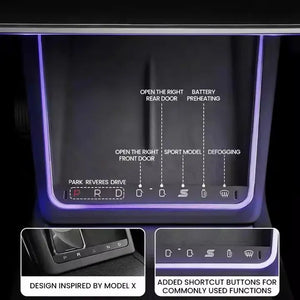 Wireless Charging Smart Button with Ambient Light for Tesla Model 3 Highland  harrybyd